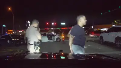 Dash camera video captures arrest of Miami-Dade Corrections officer accused of causing Kendall DUI crash