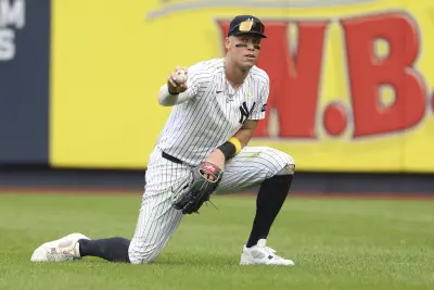 Yankees’ Aaron Judge still impacted by injury during second game back in outfield