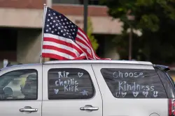 Utah governor says it’s too soon to be sure of motive on Kirk shooting but suspect was on the left