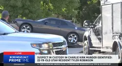 Moment feds descend on suspected Charlie Kirk assassin Tyler Robinson’s Utah apartment, childhood home after arrest