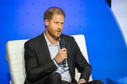 Prince Harry denies getting into bloody brawl with Prince Andrew over comments about Meghan Markle